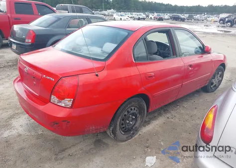 2005 Hyundai Elantra Gls/Gt from USA, damaged, VIN KMHDN46D95U021123